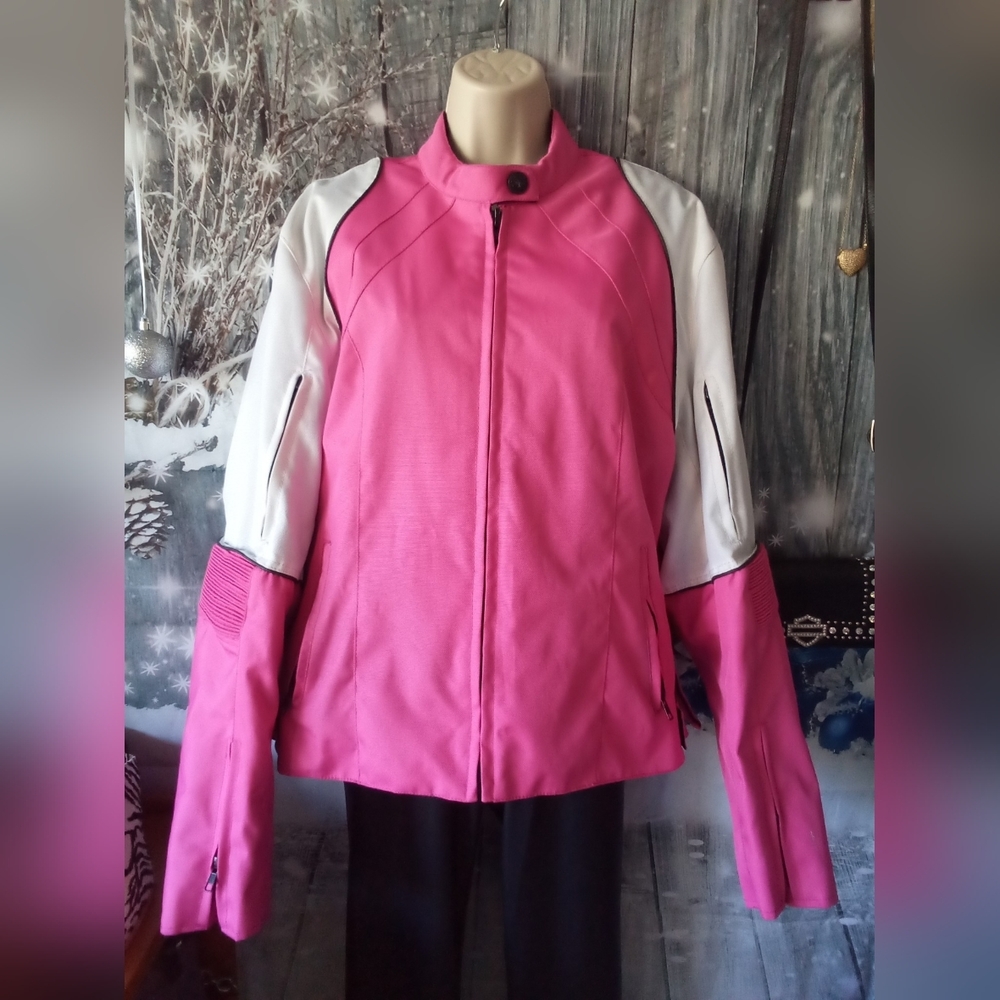 Ladies leather 'MOTO' jacket, Large...Now $28!